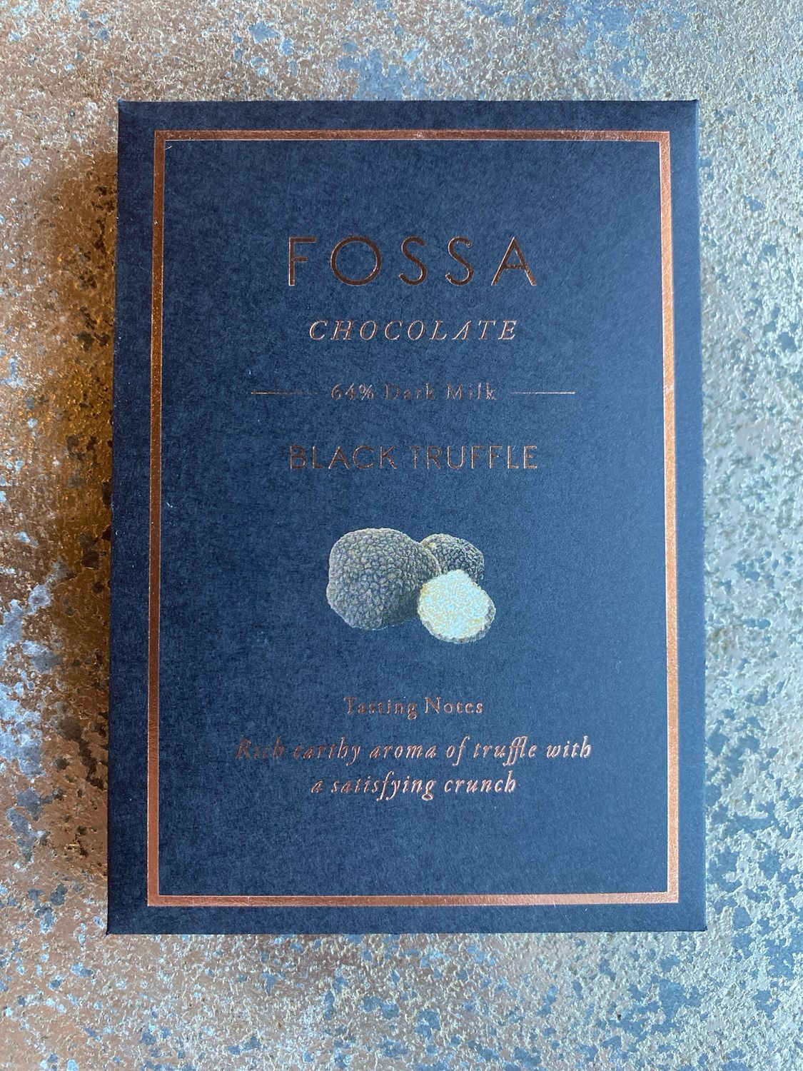 Fossa Black Truffle Dark Milk Chocolate