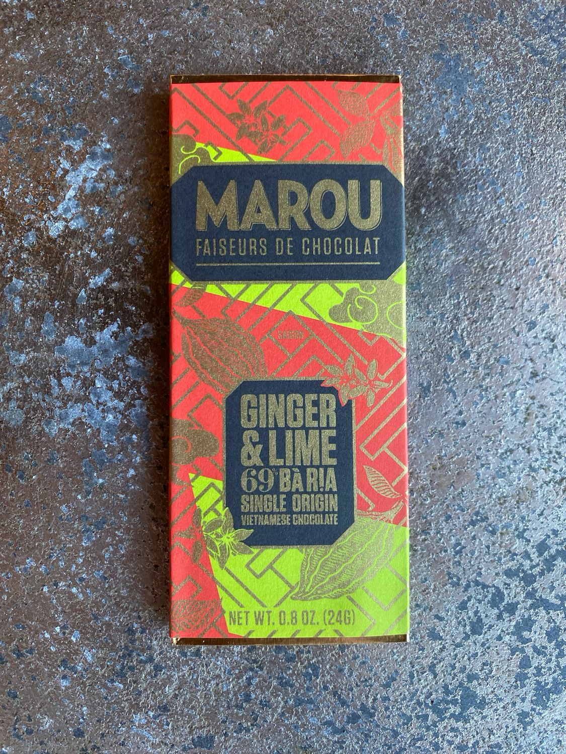 Marou Ba Ria Ginger Lime 69% Mini