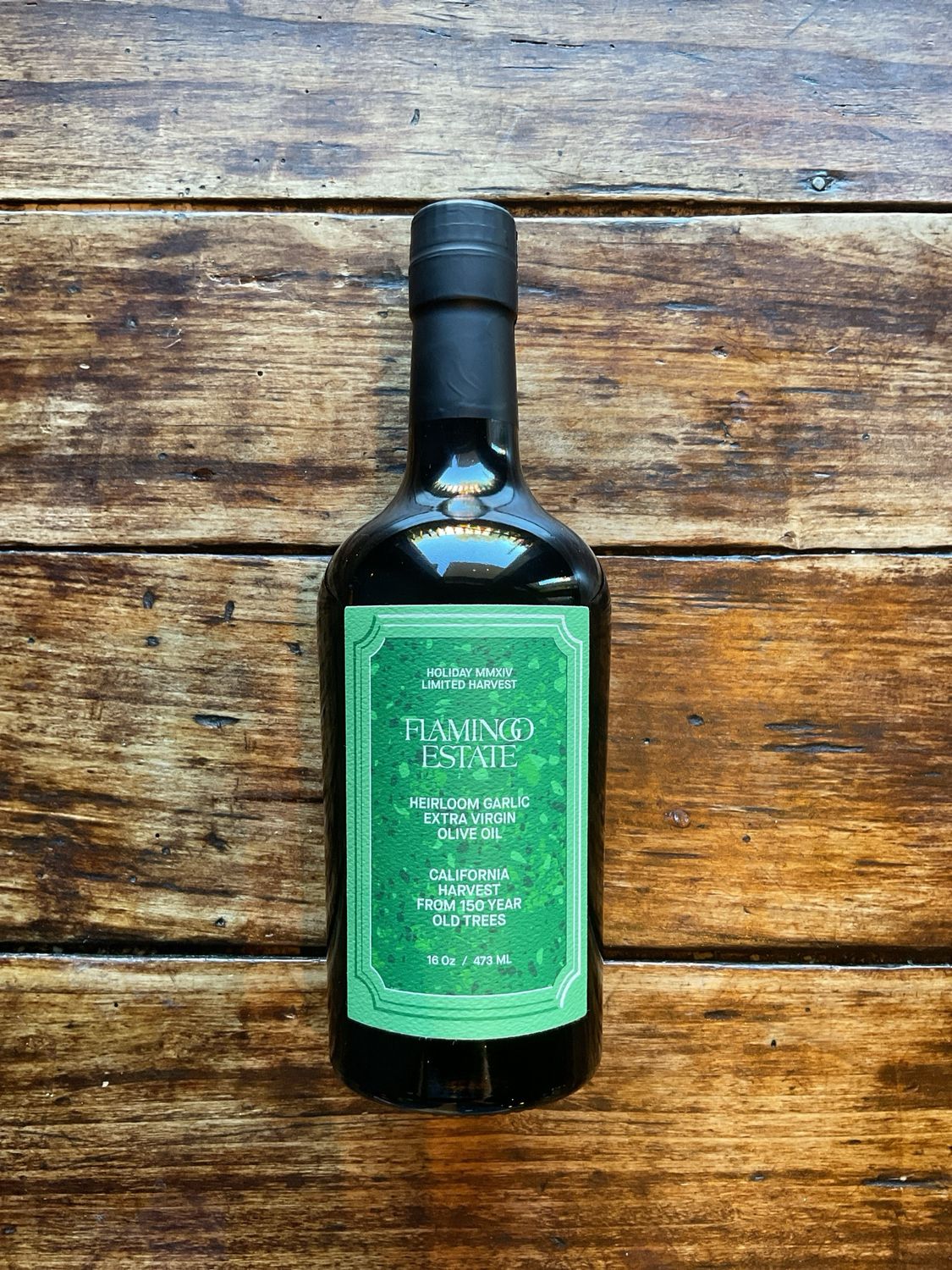 Flamingo Estate Garlic Infused Extra Virgin Olive Oil