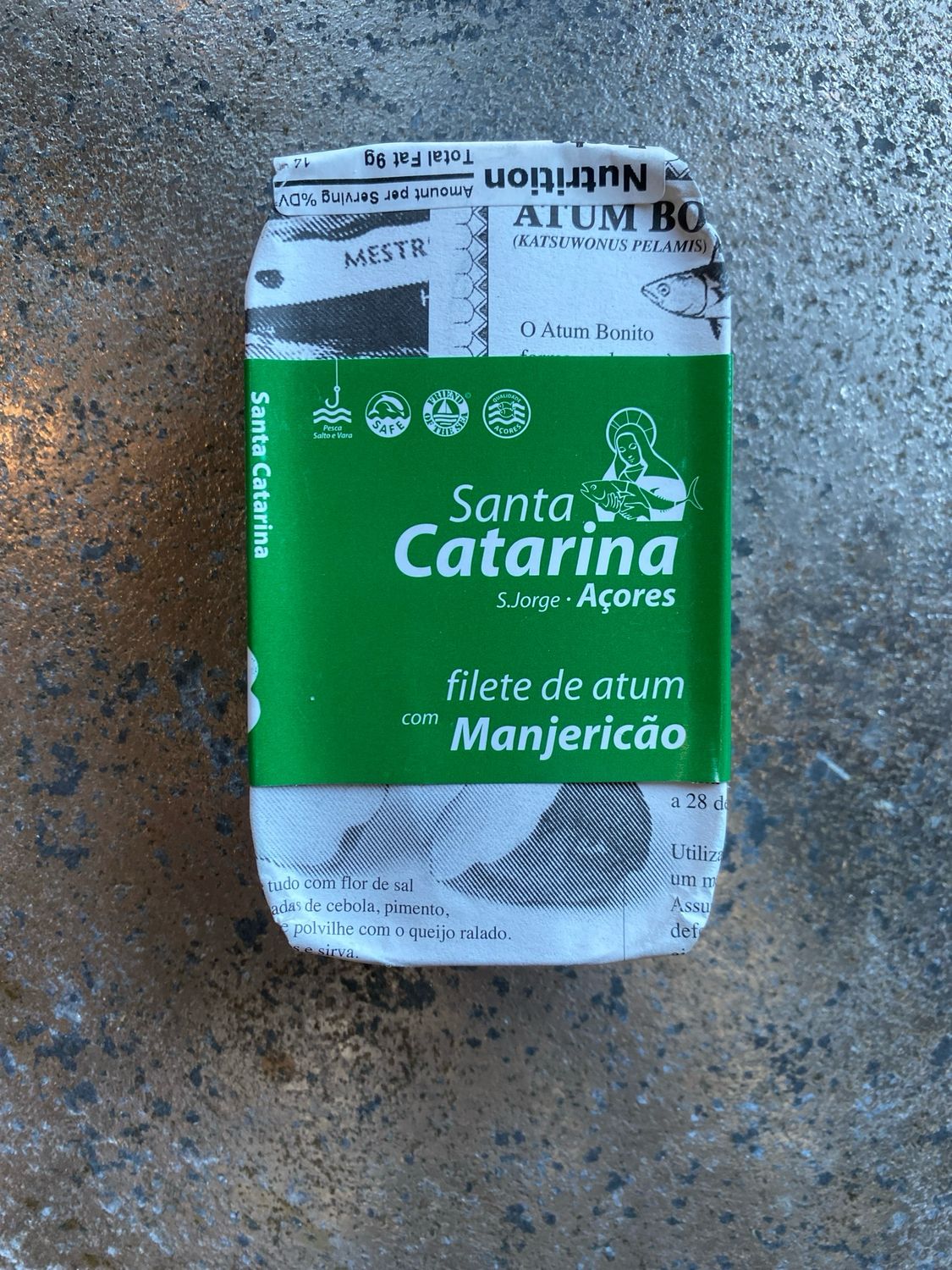 Santa Catarina Gourmet Tuna Fillets in Olive Oil and Basil