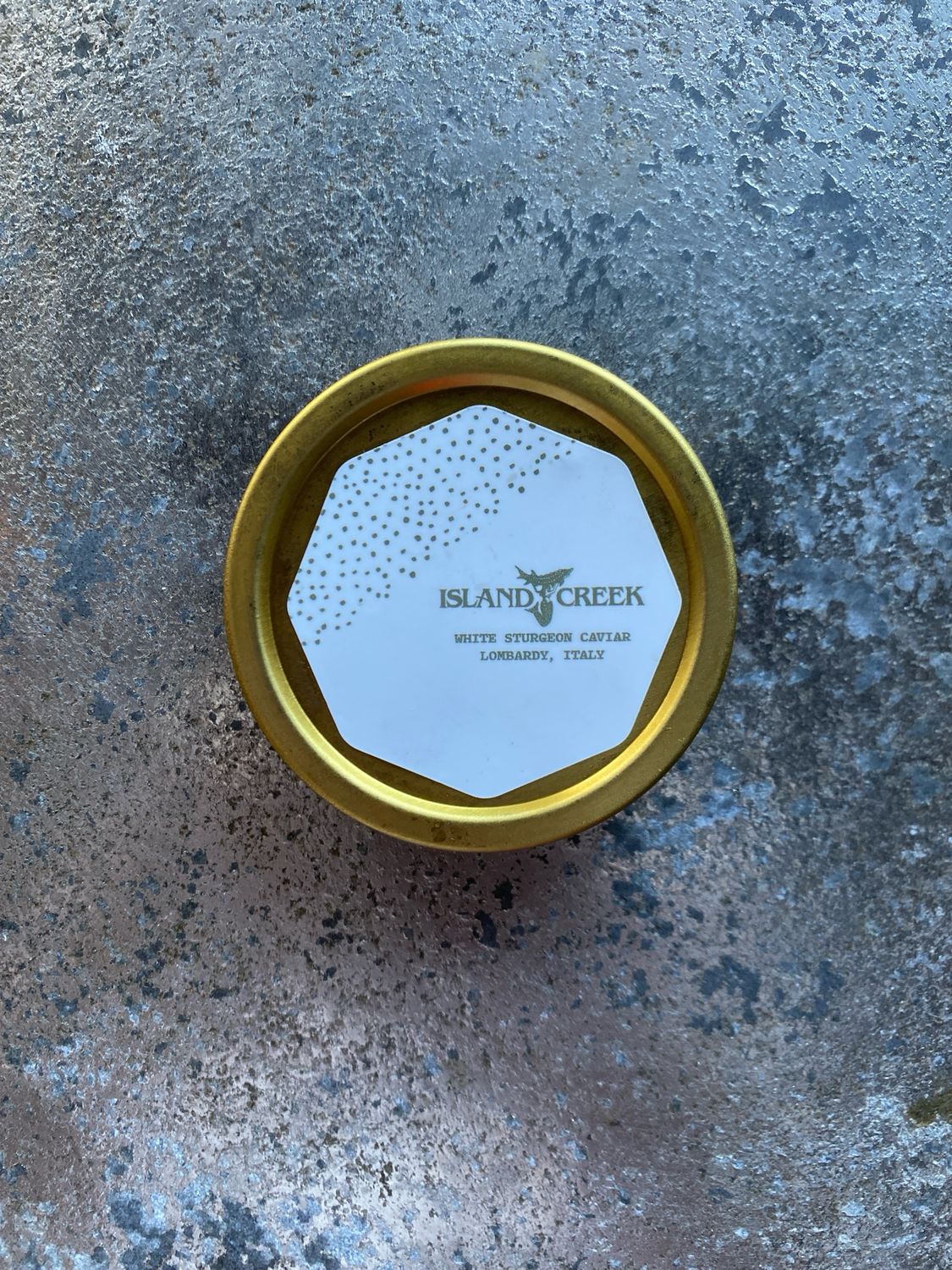 Island Creek Italian White Sturgeon Caviar 30g
