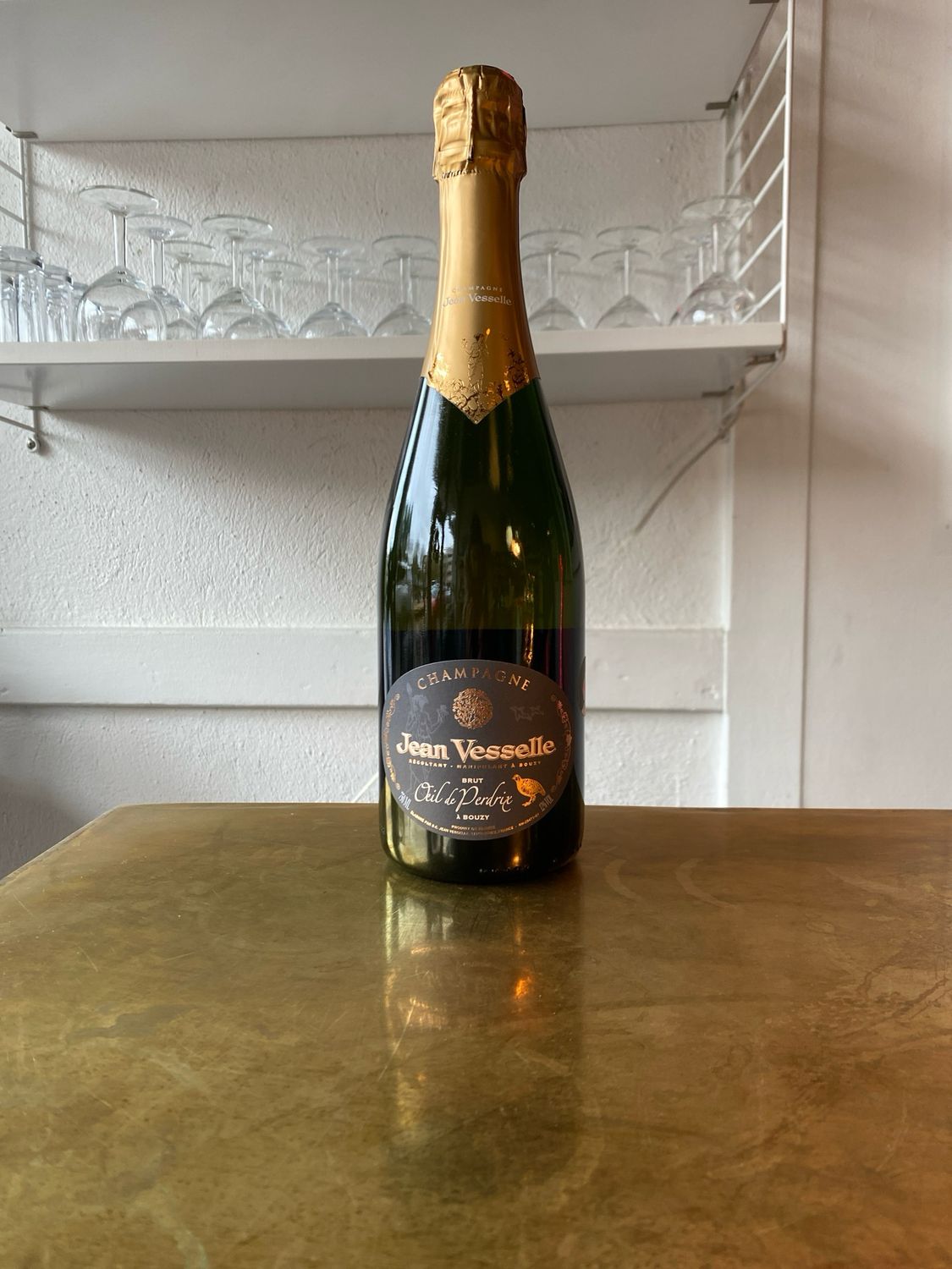 Jean Vesselle Brut &#39;Oeil de Perdrix&#39; Champagne 