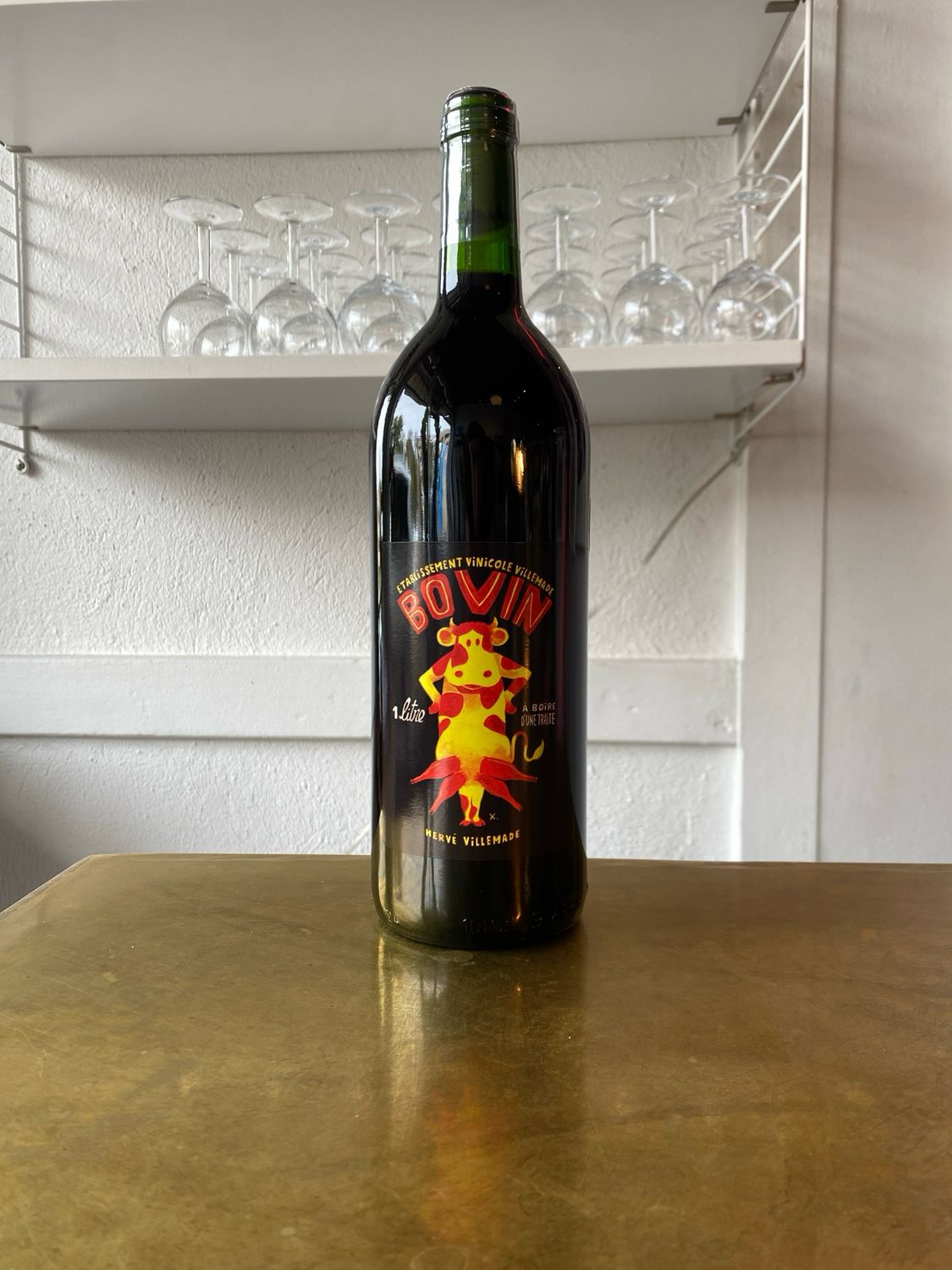 Herve Villemade, Bovin Rouge 1L (2022)