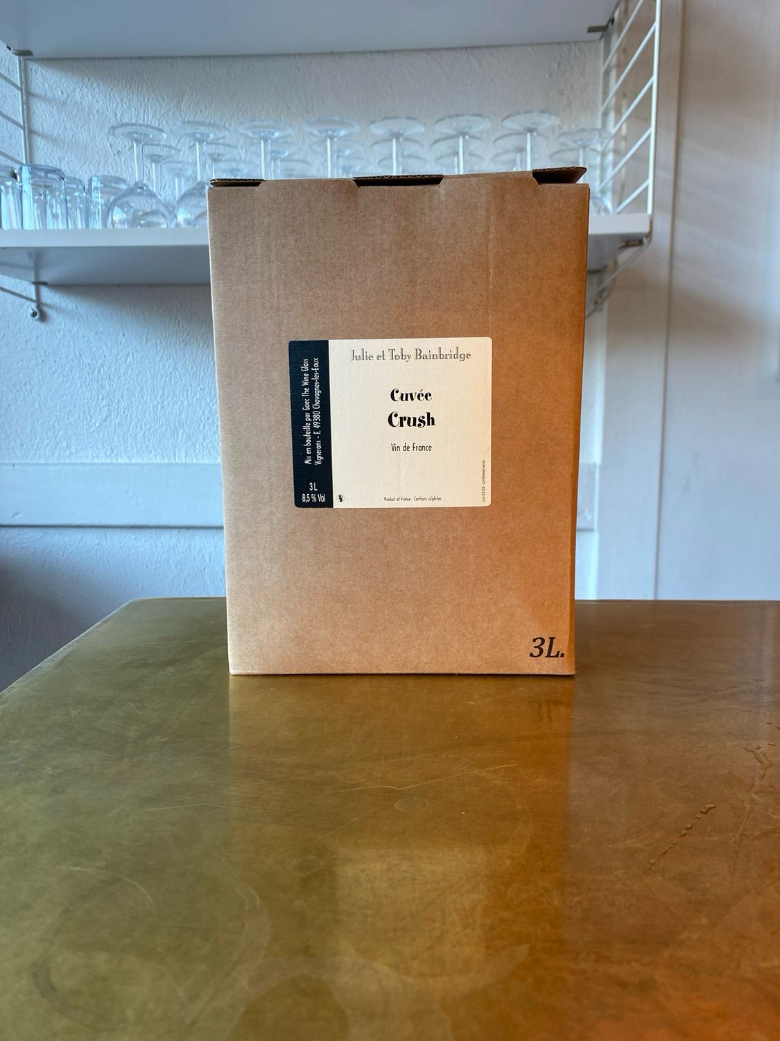 Julie &amp; Toby Bainbridge &#39;Crush&#39; 3L BOX (2023)