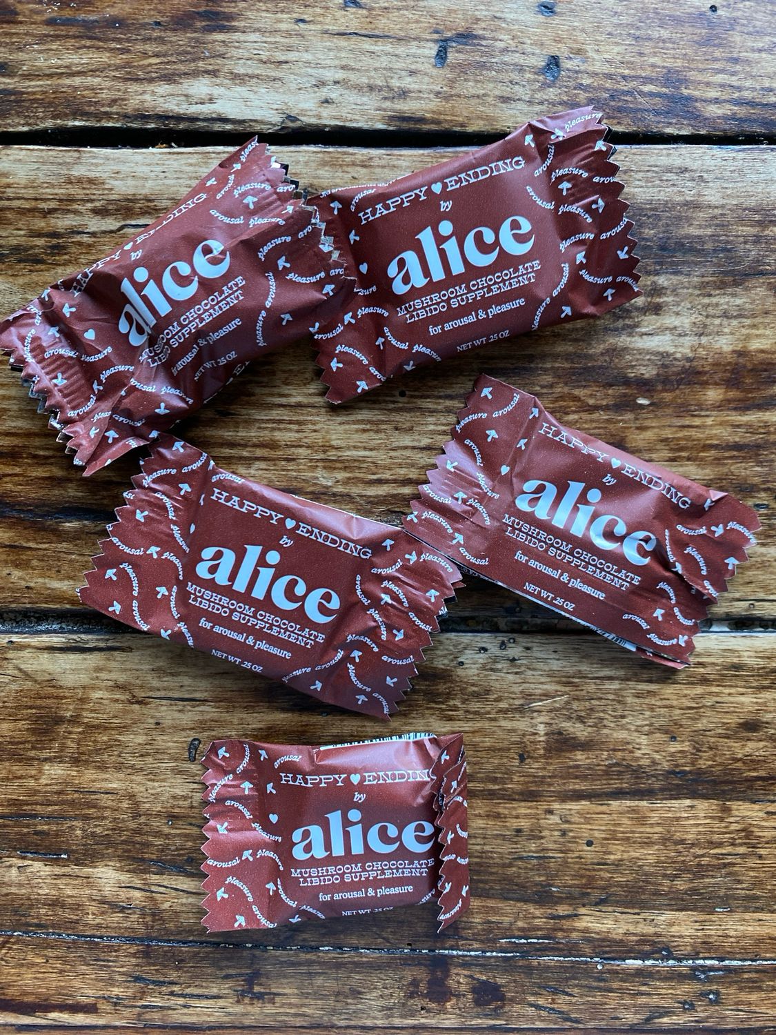 Alice Mushrooms Happy Ending Singles