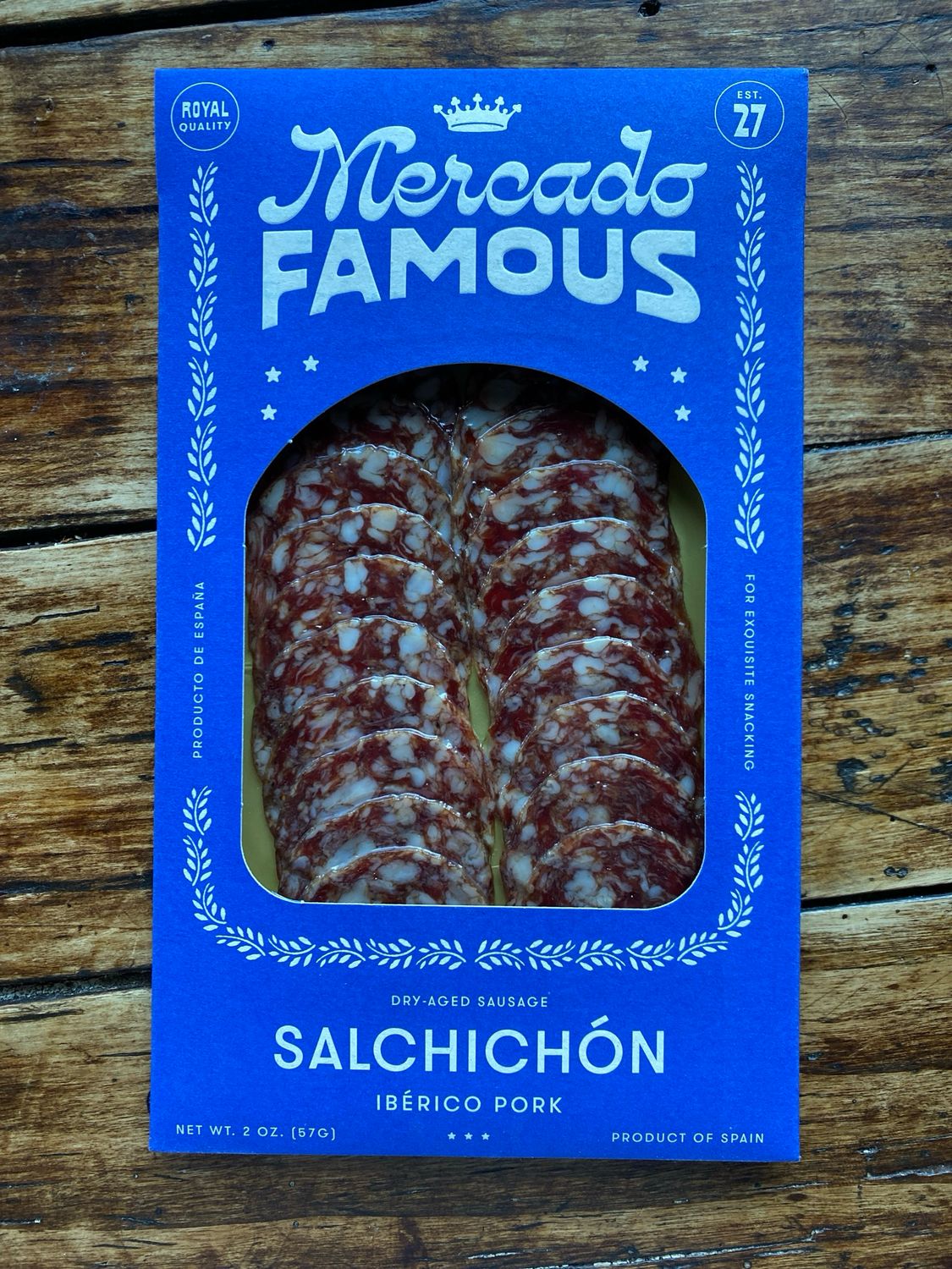 Mercado Famous, Salchichon Iberico Mercado Famous, Salchichon Iberico