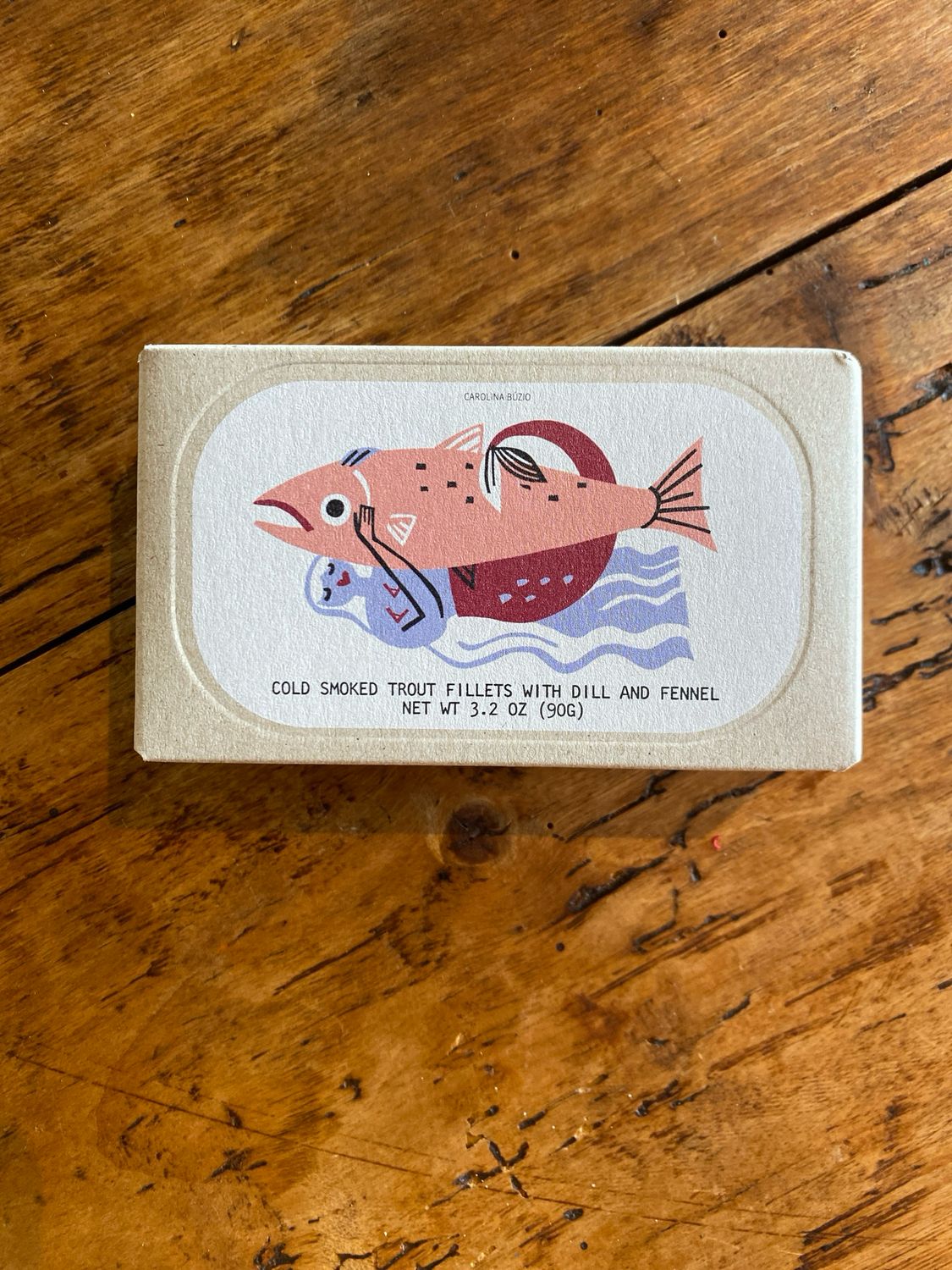 Jose Gourmet Cold Smoked Trout Fillets in Dill and Fennel