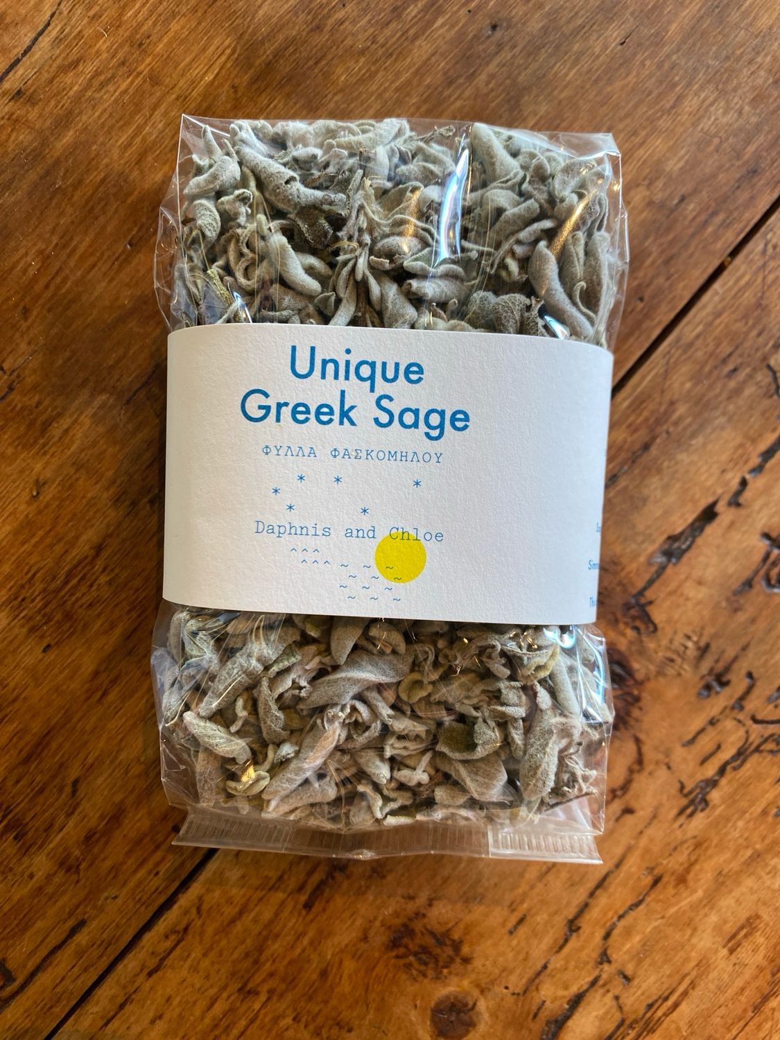 Daphnis and Chloe Unique Greek Sage Herbal Tea