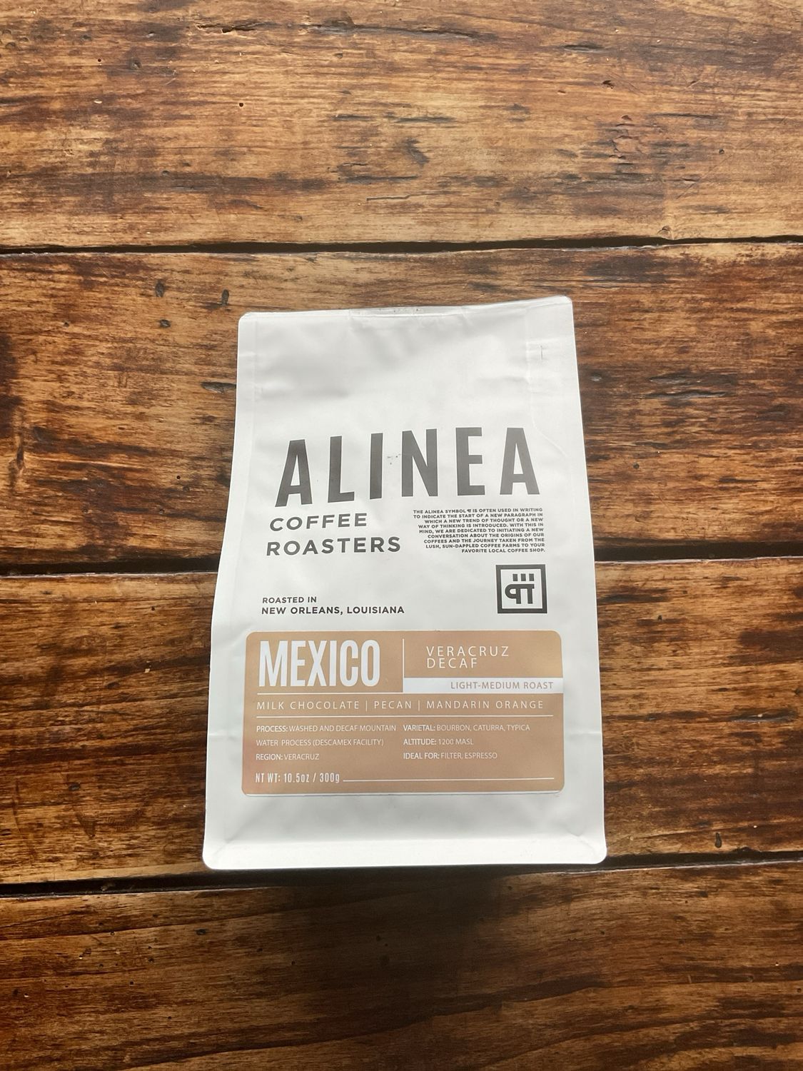 Alinea Coffee Mexico Decaf