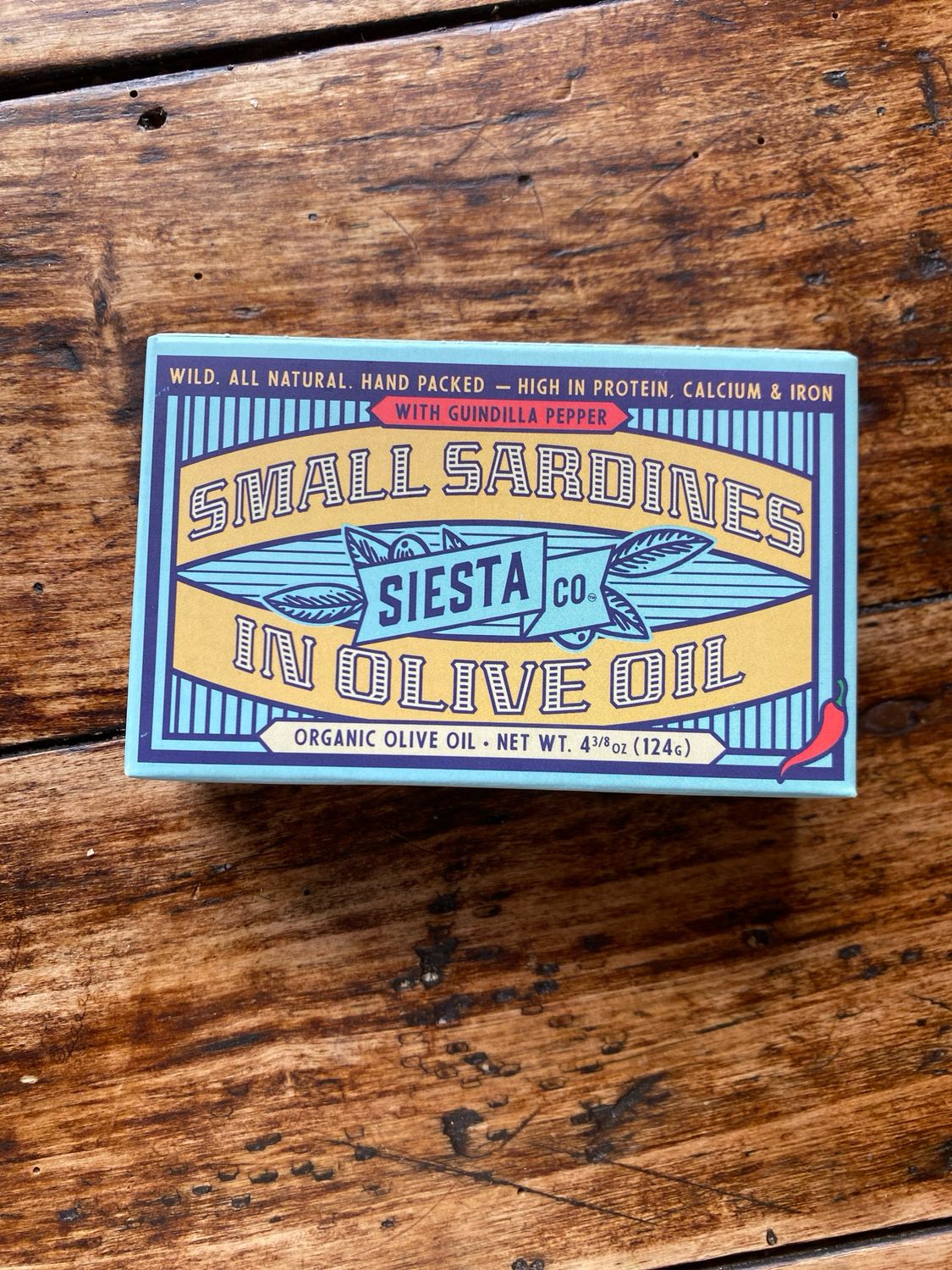 Siesta Co. Small Sardines with Guindilla Pepper