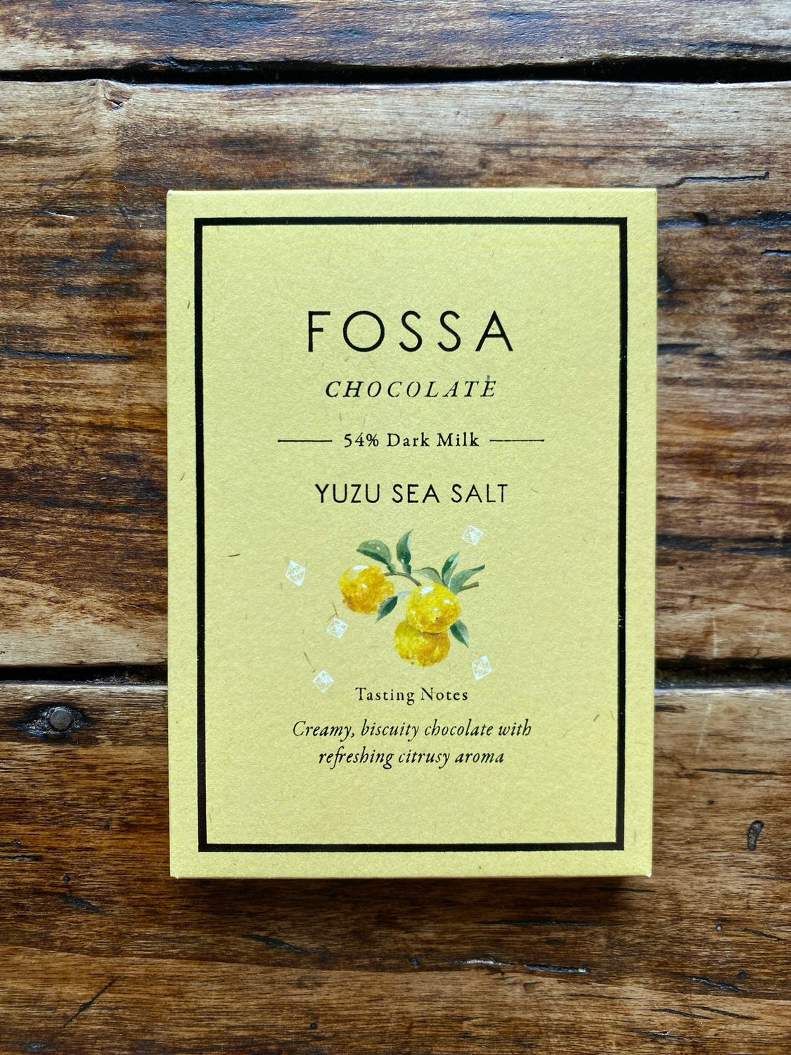 Fossa Yuzu Sea Salt Chocolate