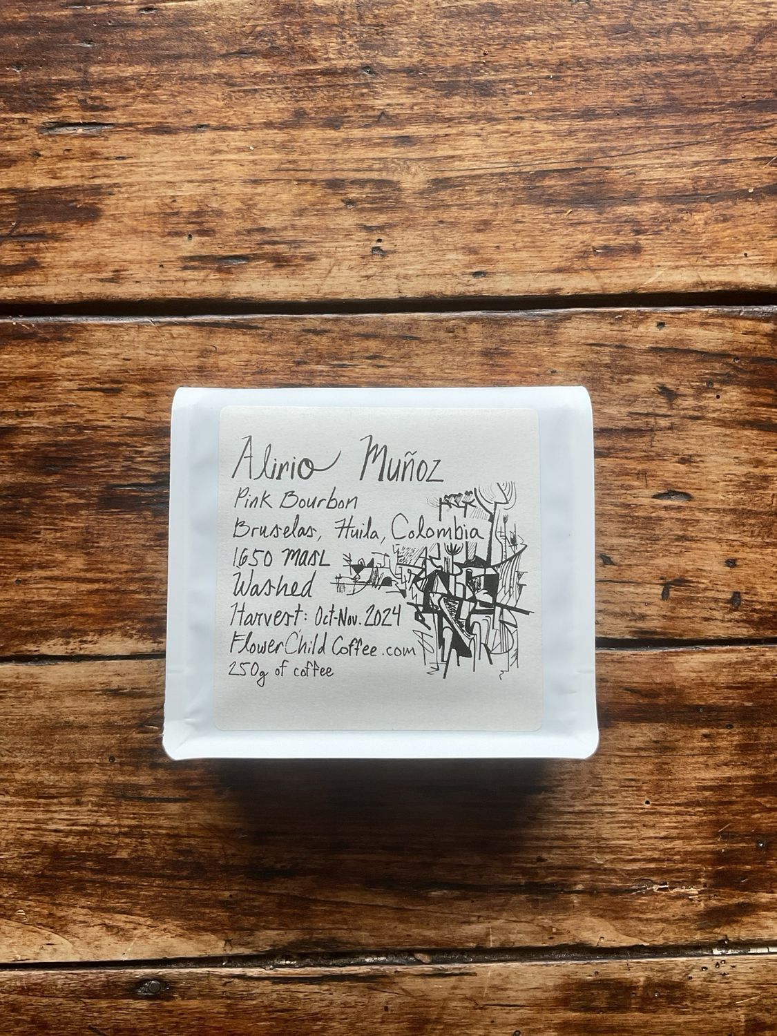 Flower Child Coffee Alirio Munoz
