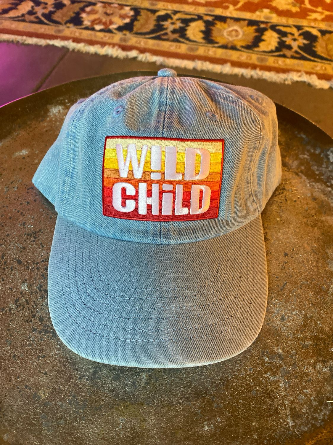 Wild Child Adult Hat - Denim