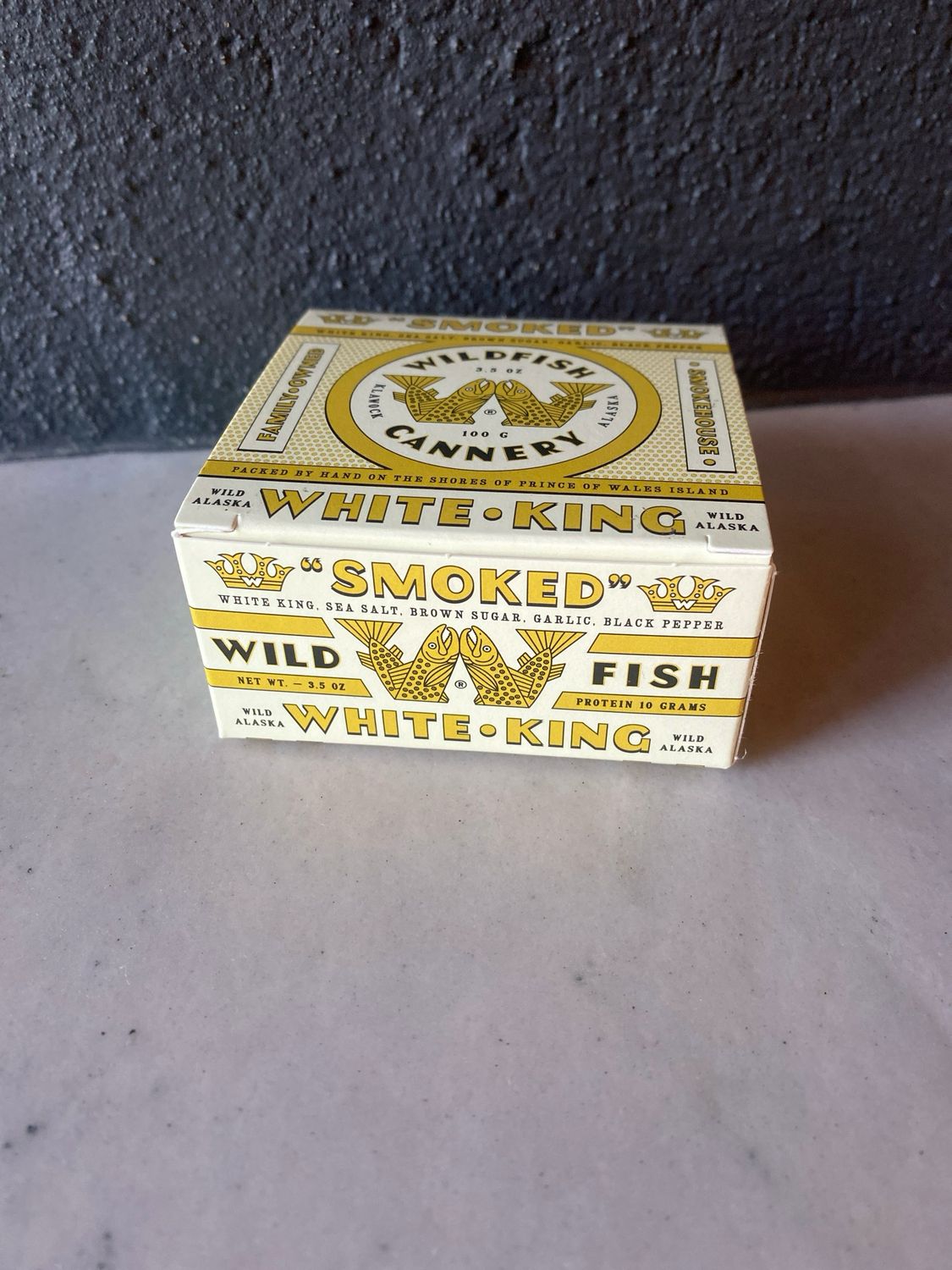 Wildfish Cannery, Smoked White King Salmon (Limited) 3.5oz