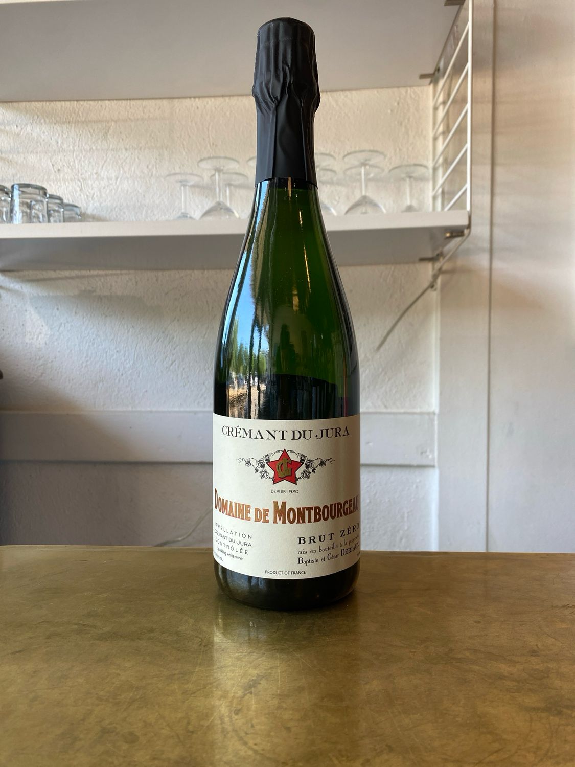 Domaine de Montbourgeau, Cremant du Jura Blanc Brut (NV)