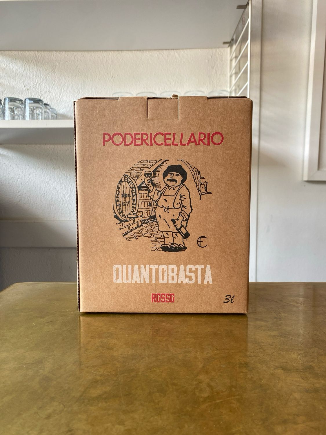 Poderi Cellario &#39;Quantobasta&#39; 3L BOX (NV)