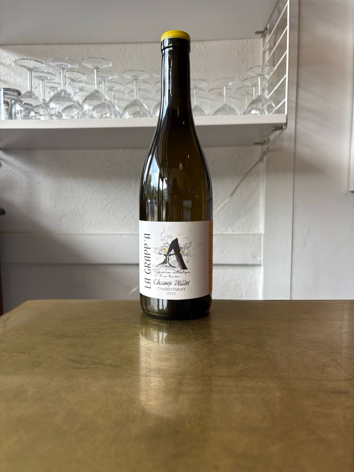 Domaine la Grapp&#39;a &#39;Champ Millot&#39; Vin de France Chardonnay (2022)