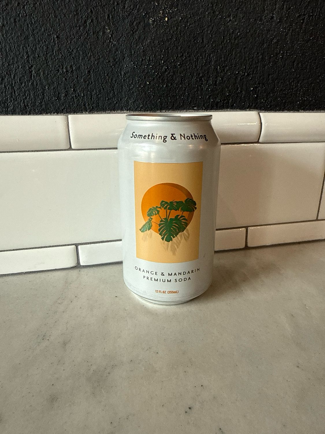 Something &amp; Nothing Orange &amp; Mandarin Soda