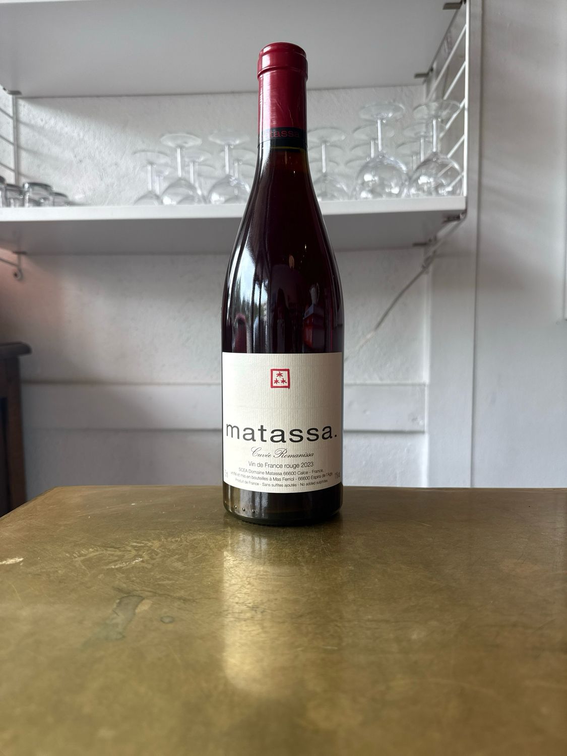 Domaine Matassa, Rouge Cuvee Romanissa (2023)