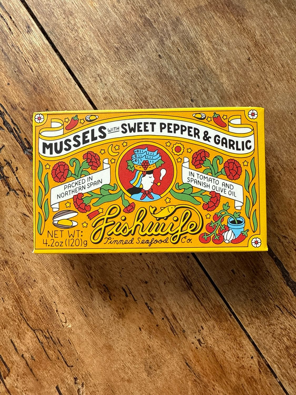 Fishwife Mussels in Sweet Pepper