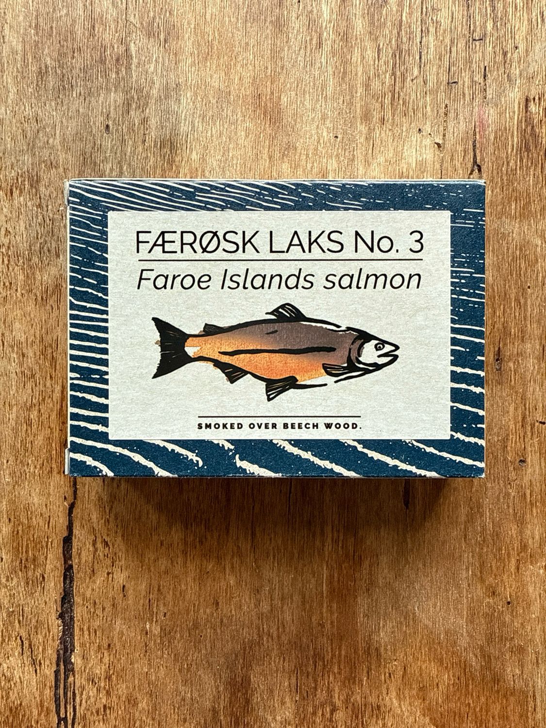 Fangst Faerosk Laks No. 3 Faroe Islands Salmon Smoked Over Beech Wood