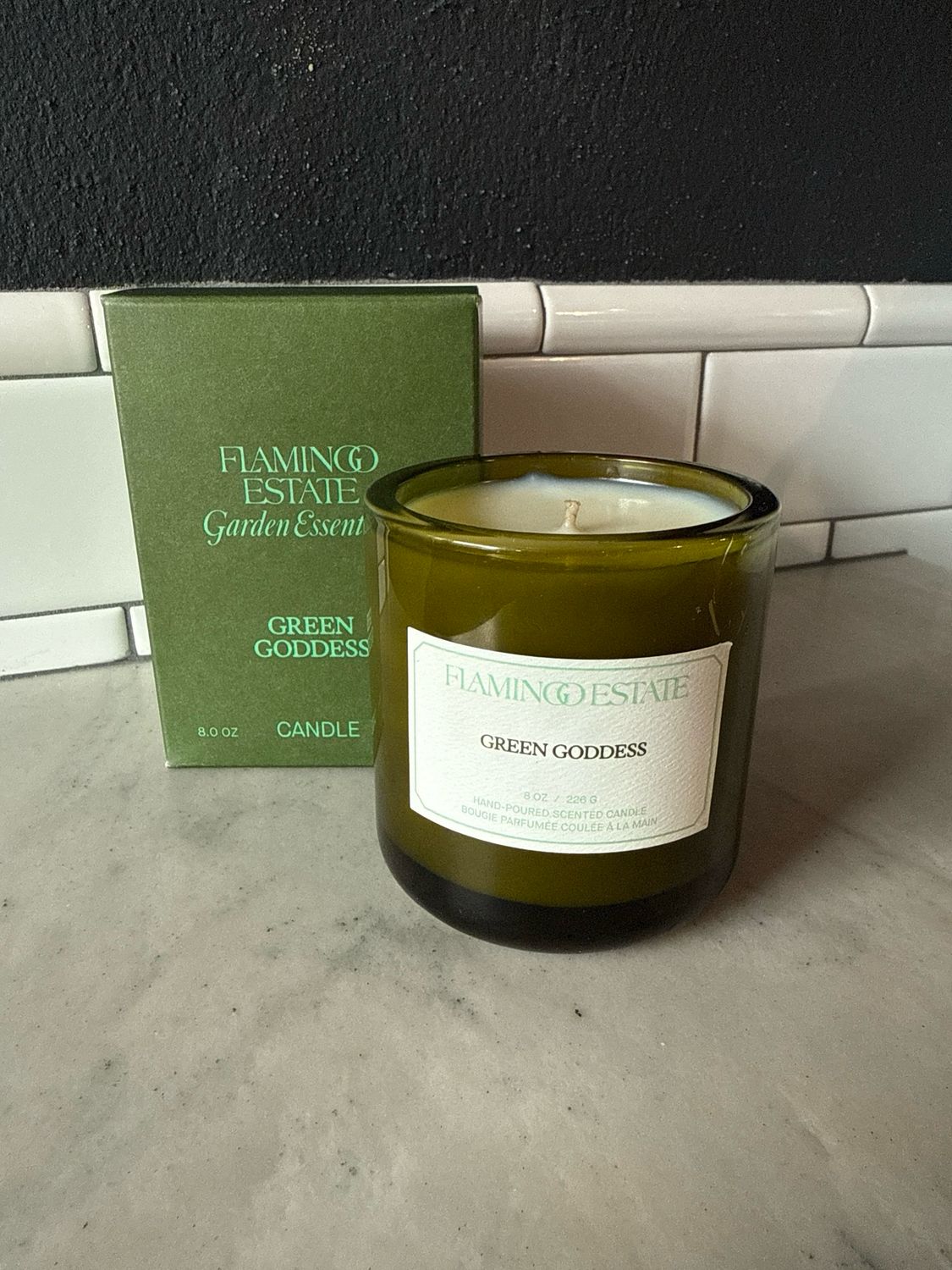 Flamingo Estate Green Goddess Candle