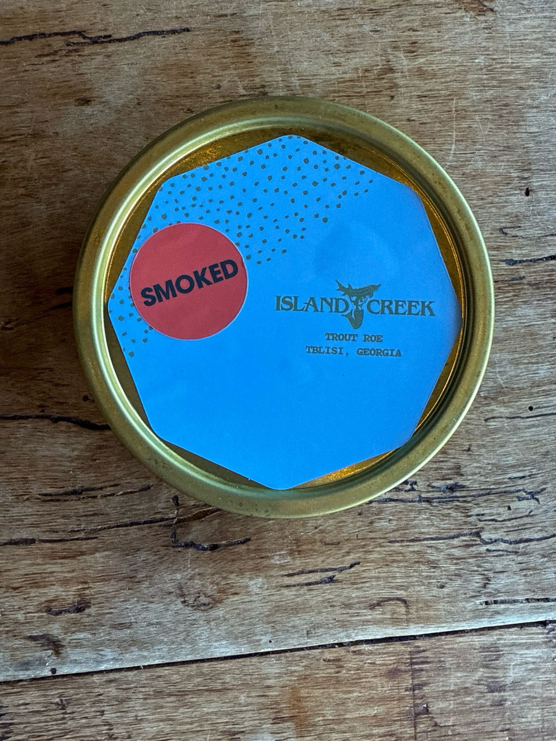 Island Creek Panchenko Smoked Trout Roe from Tblisi, Georgia 100g