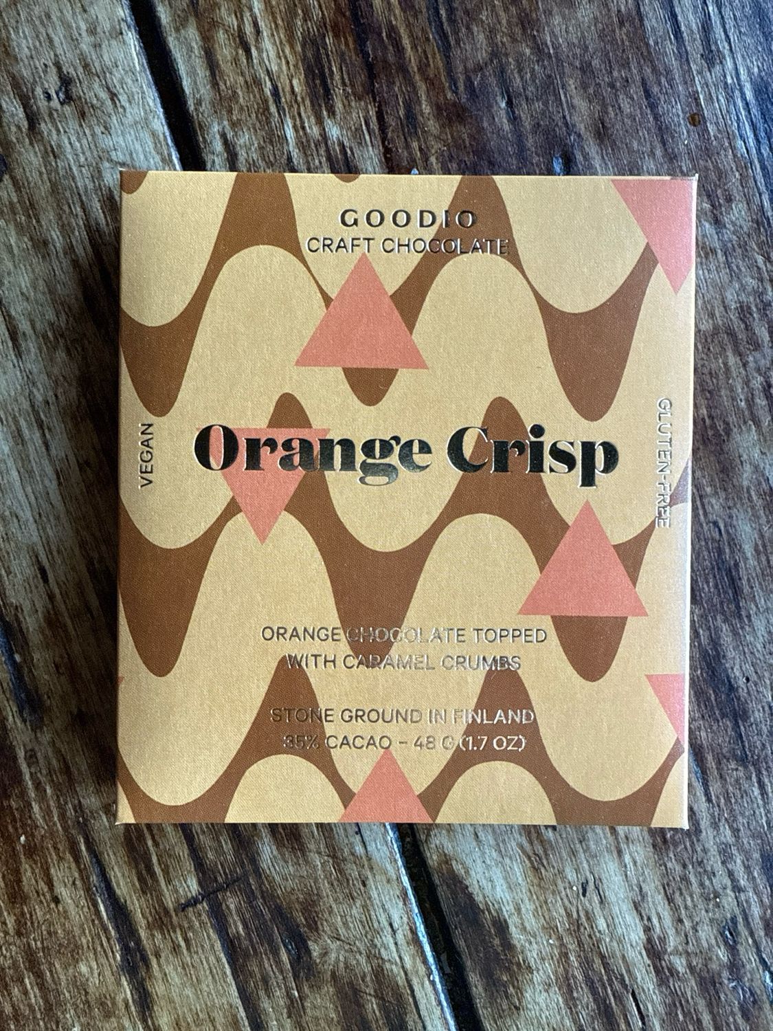 Goodio Orange Crisp Chocolate 