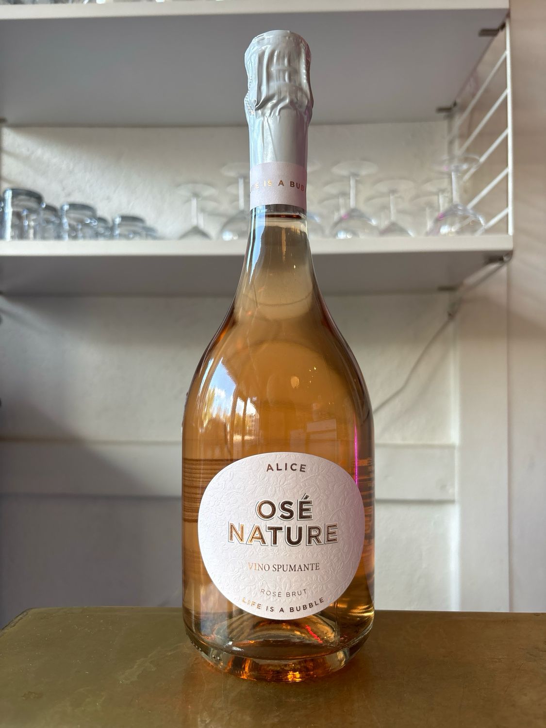 Le Vigne di Alice, 'Ose' Brut Nature Rose (NV) Le Vigne di Alice, 'Ose' Brut Nature Rose (NV)