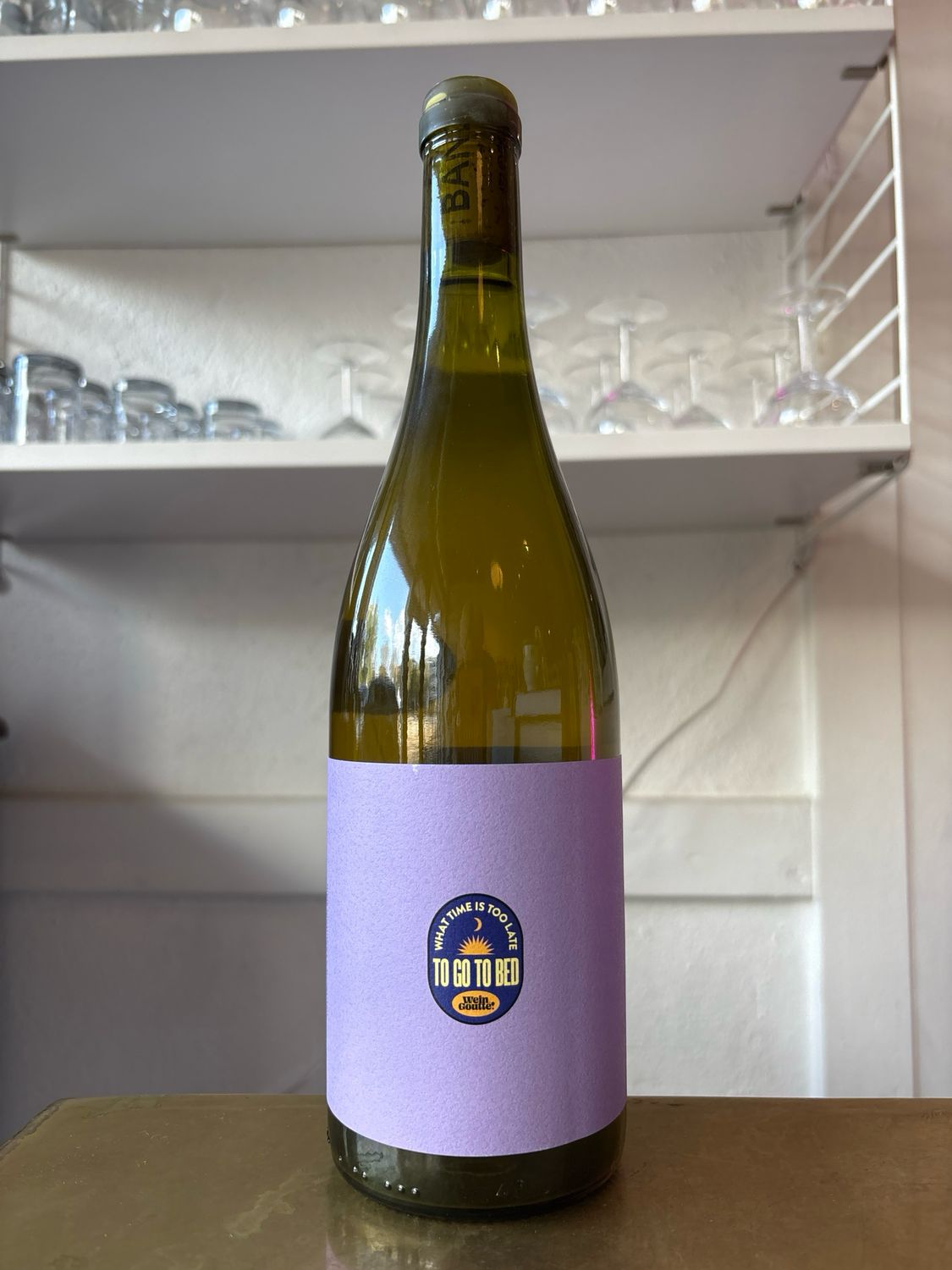 Wein Goutte, 'What Time is Too Late to Go to Bed?' White (2023) Wein Goutte, 'What Time is Too Late to Go to Bed?' White (2023)