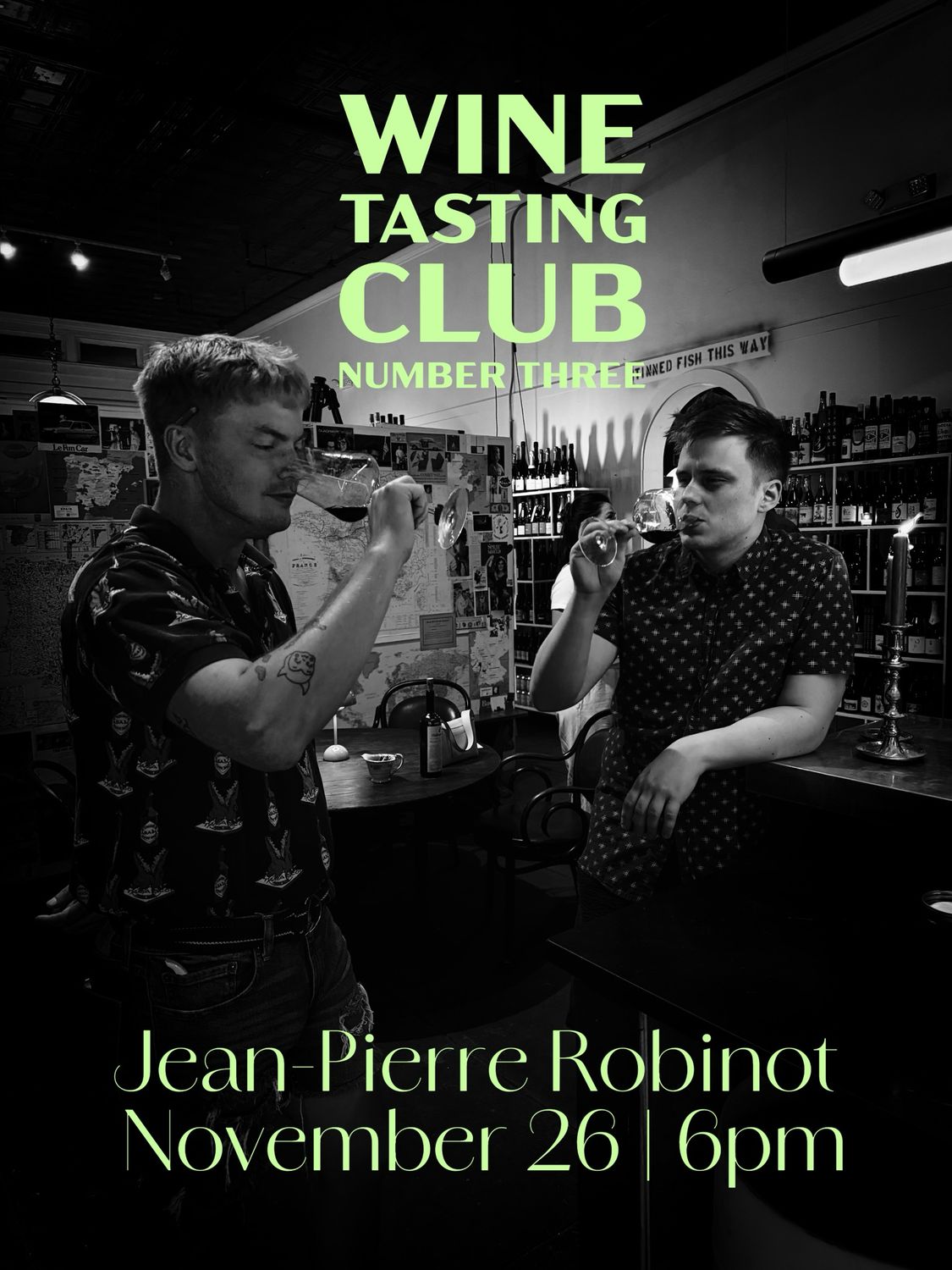 WINE TASTING CLUB No. 3 - Robinot