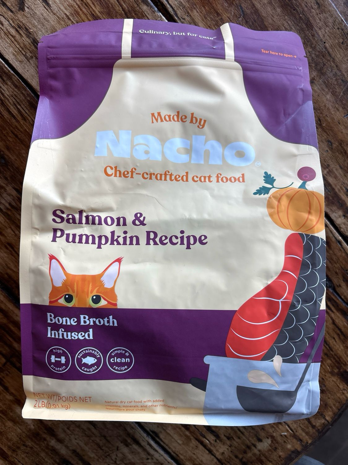 Nacho Salmon & Pumpkin Recipe (2lb) Nacho Salmon & Pumpkin Recipe (2lb)