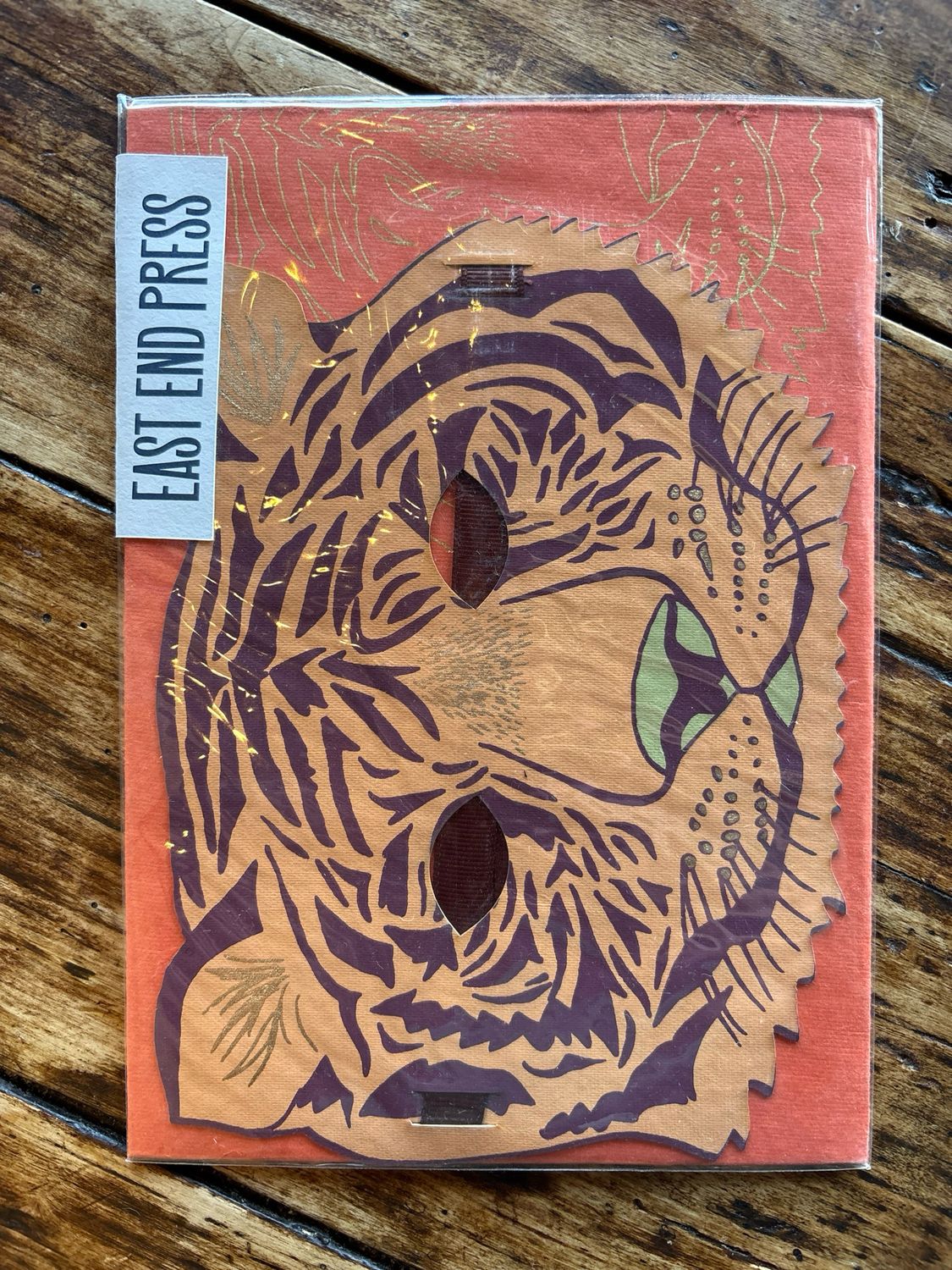 Tiger Mask Greeting Card Tiger Mask Greeting Card