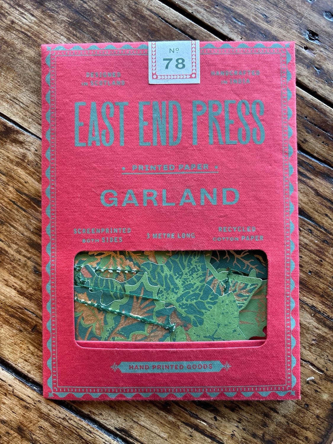 Holly and Ivy Garland Holly and Ivy Garland