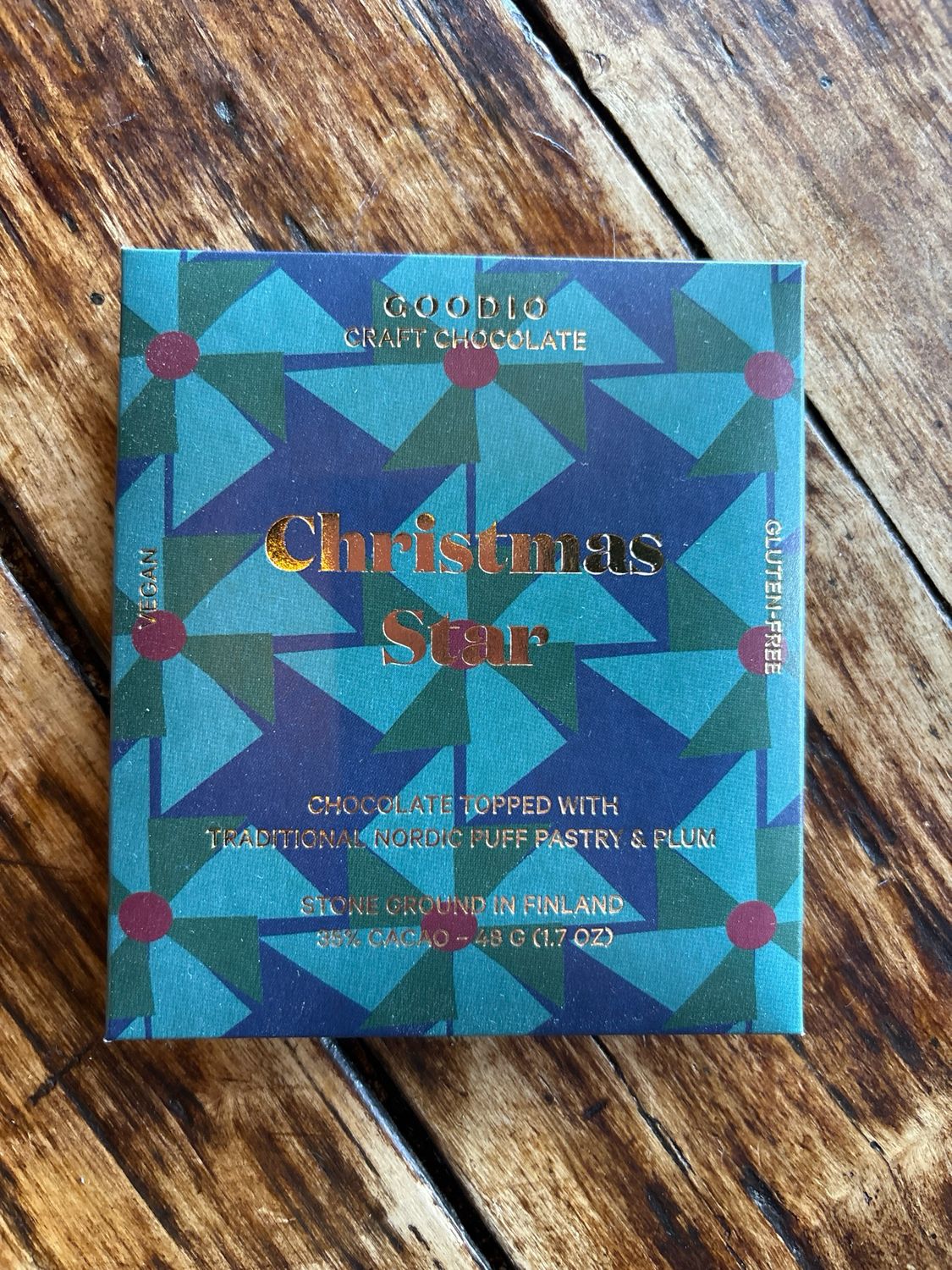 Goodio Christmas Star Chocolate Goodio Christmas Star Chocolate
