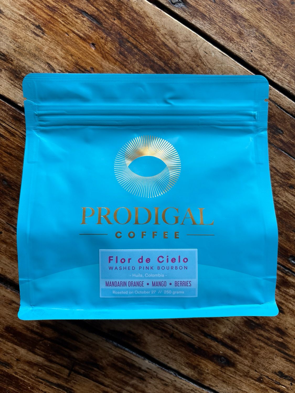 Prodigal Coffee, Flor de Cielo Pink Bourbon Prodigal Coffee, Flor de Cielo Pink Bourbon