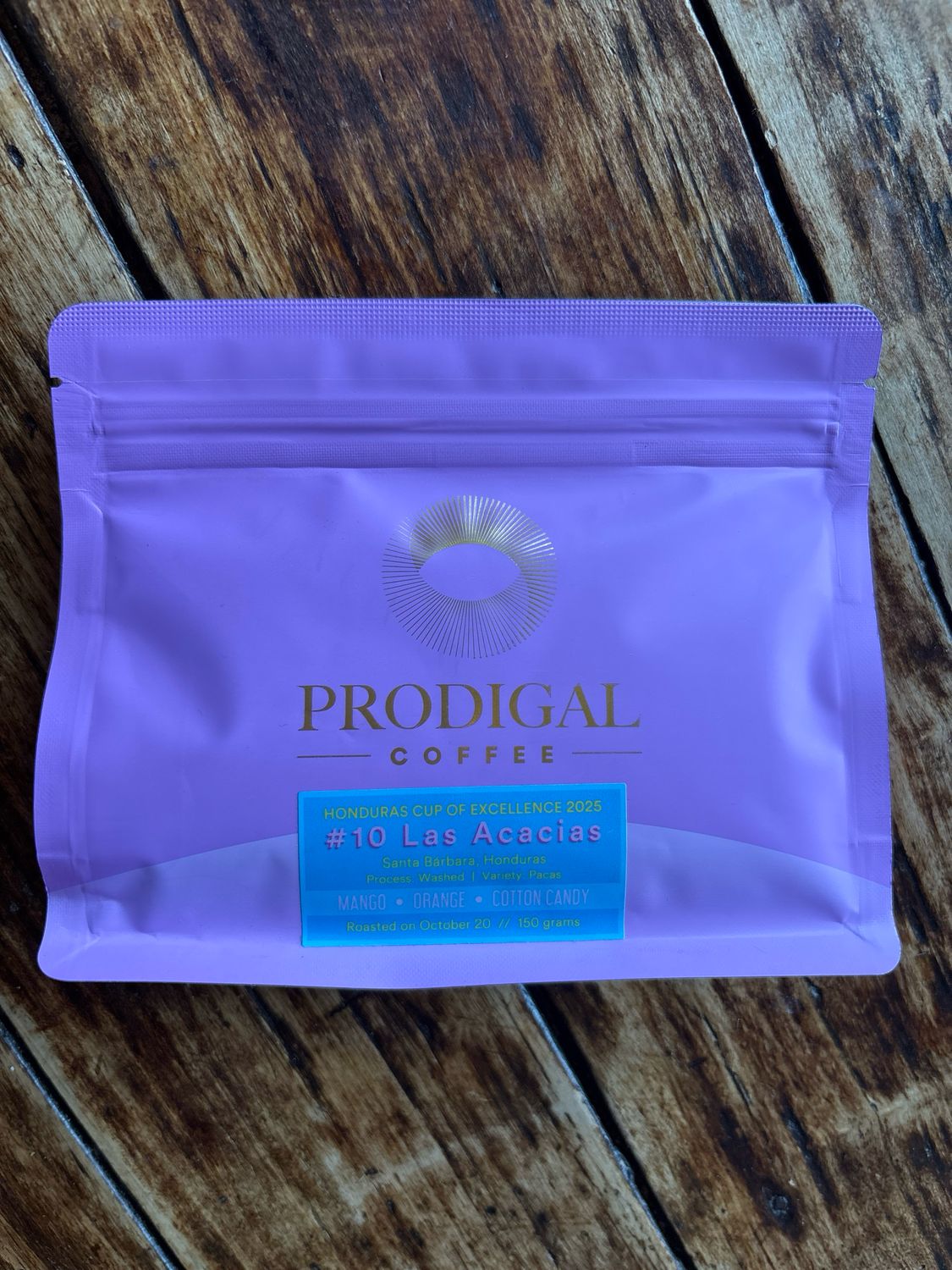 Prodigal Coffee, No. 10 Las Acacias Pacas Prodigal Coffee, No. 10 Las Acacias Pacas