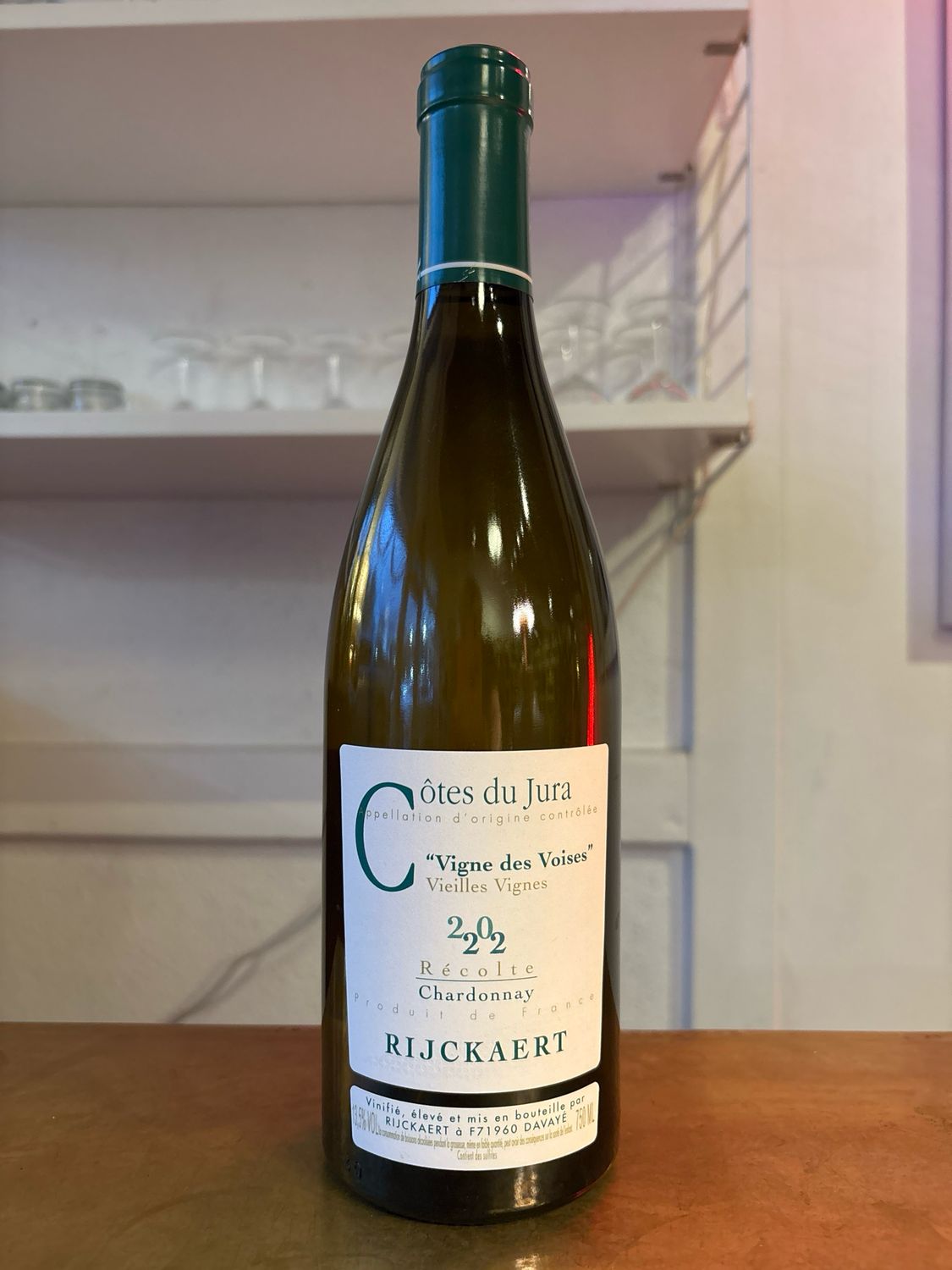Rijckaert, Cotes du Jura Chardonnay Vigne des Voises Vieilles Vignes (2022)