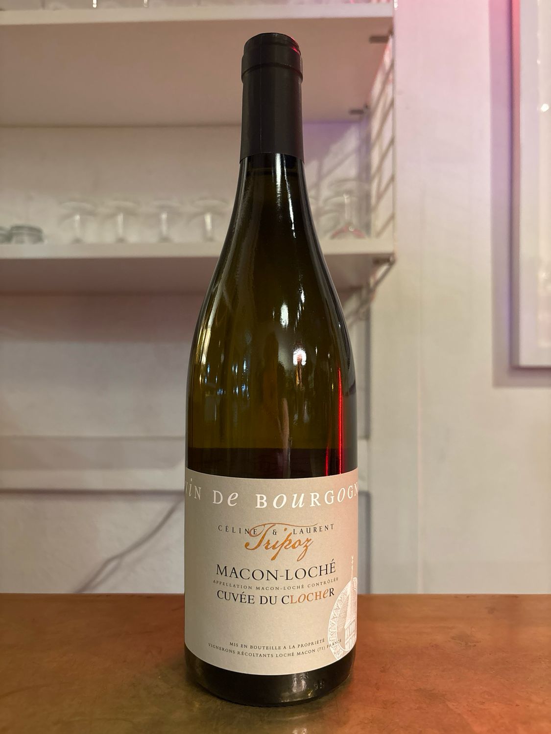 Celine & Laurent Tripoz, Macon Loche Cuvee de Clocher (2022) Celine & Laurent Tripoz, Macon Loche Cuvee de Clocher (2022)