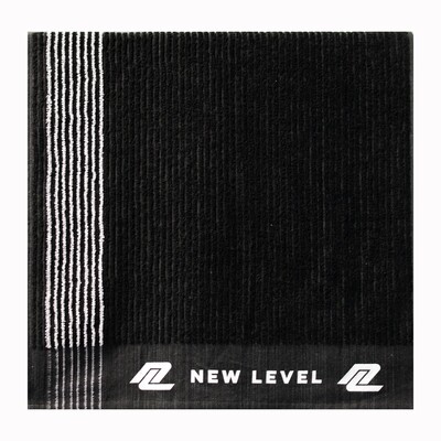 New Level Black "STRIPED" Caddy Towel New Level Black "STRIPED" Caddy Towel