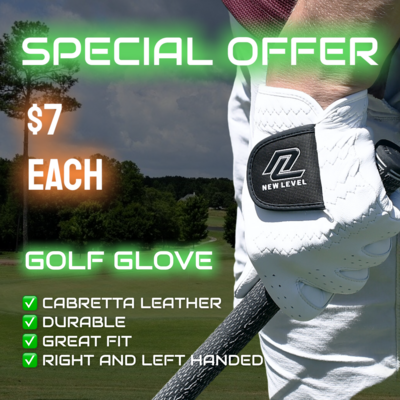 New Level Cabretta Leather Golf Glove New Level Cabretta Leather Golf Glove