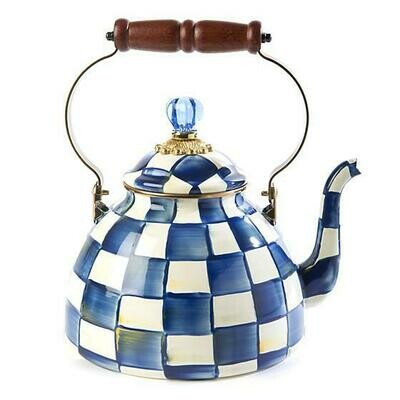 Royal Check Tea Kettle 3 Quart 