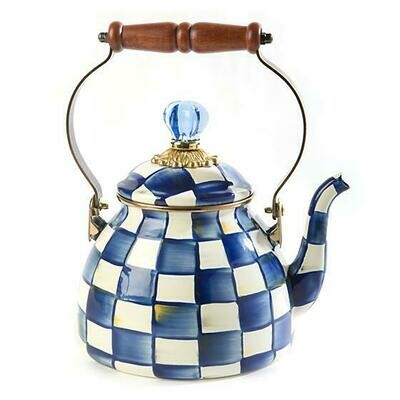 Royal Check Tea Kettle - 2 Quart 