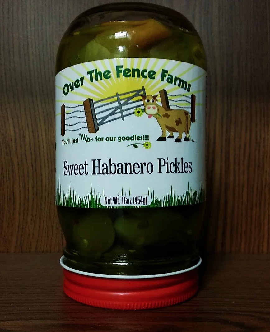 Sweet Habanero Pickles