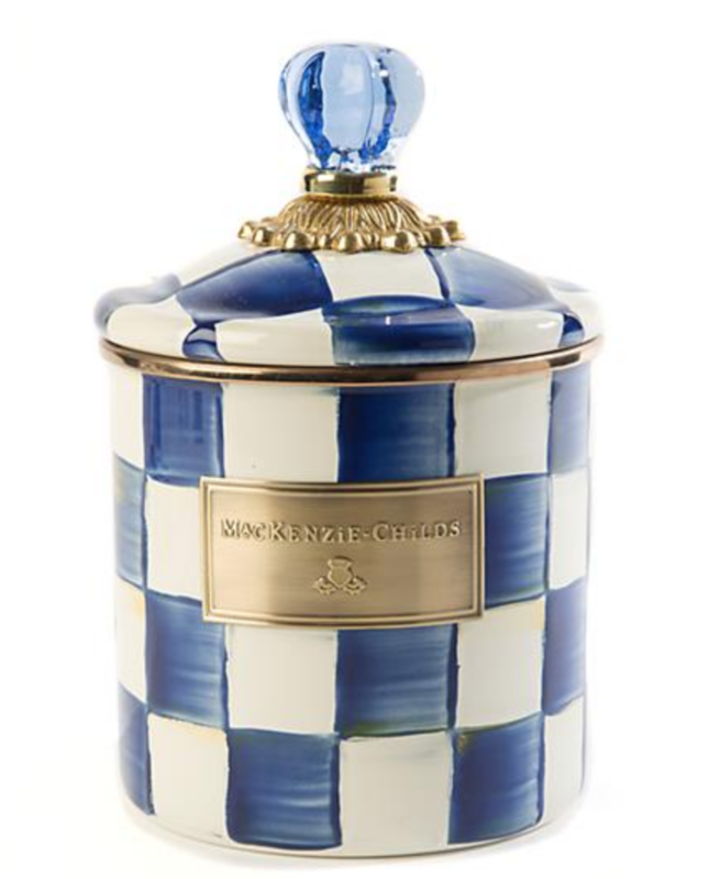Royal Check Canister Small