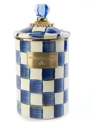 Royal Check Large Canister 