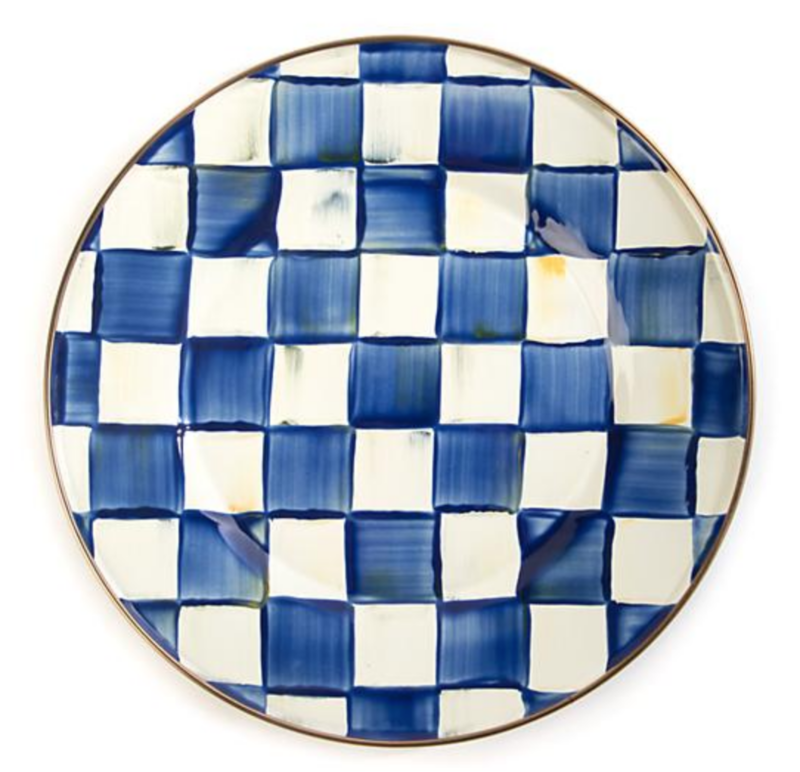 Royal Check Dinner Plate 