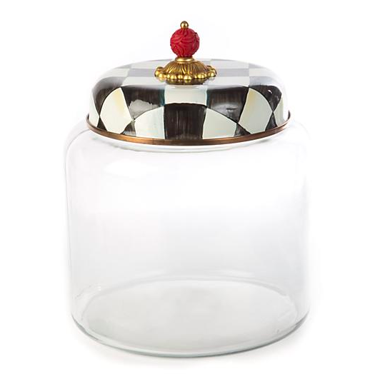Courtly Check Storage Canister - Big