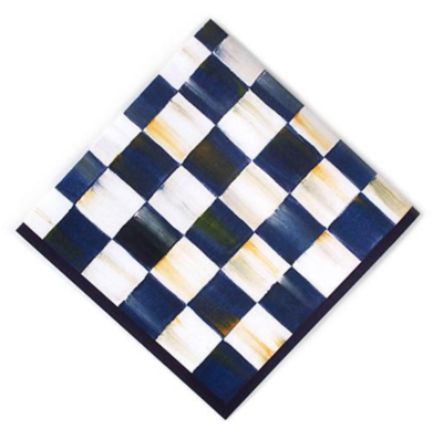 Royal Check Paper Napkins - Cocktail