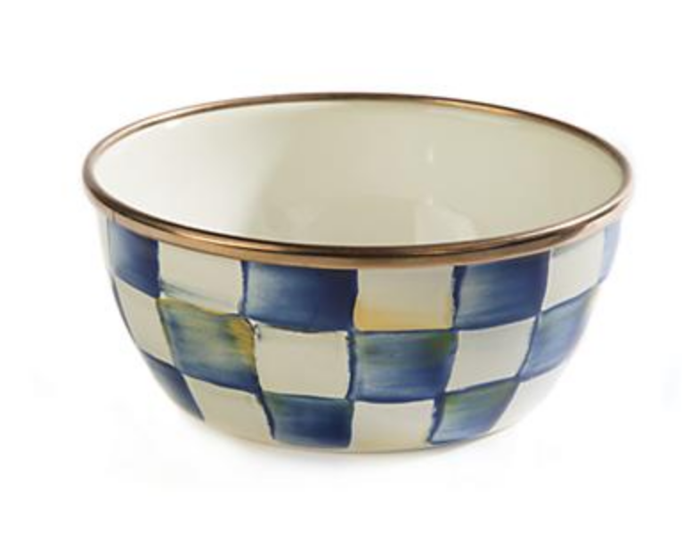 Royal Check Pinch Bowl